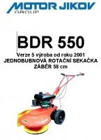 Technický rozkres BDR 550-2001 - Kliknutím zobrazíte detail obrázku.