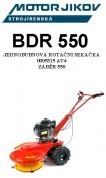 Technický rozkres BDR 550-2013