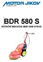 Technický rozkres BDR 580S-2 OTAVA - Kliknutím zobrazíte detail obrázku.