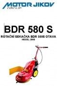 Technický rozkres BDR 580S-3 OTAVA