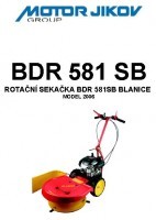 Technický rozkres BDR 581SB-4 BLANICE - Kliknutím zobrazíte detail obrázku.