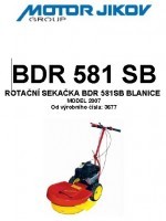 Technický rozkres BDR 581SB-5 BLANICE - Kliknutím zobrazíte detail obrázku.