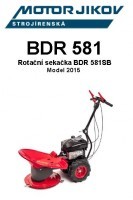Technický rozkres BDR 581SB-2015 - Kliknutím zobrazíte detail obrázku.
