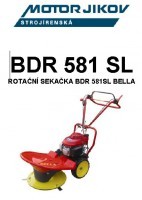 Technický rozkres BDR 581SL BELLA - Kliknutím zobrazíte detail obrázku.