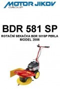 Technický rozkres BDR 581SP-2 PERLA