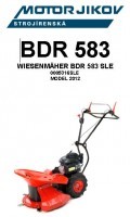 Technický rozkres BDR 583SLE EXPORT - Kliknutím zobrazíte detail obrázku.