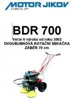 Technický rozkres BDR 700-2002 - Kliknutím zobrazíte detail obrázku.