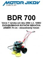 Technický rozkres BDR 700-2004 - Kliknutím zobrazíte detail obrázku.
