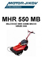 Technický rozkres MHR 550MB BRAVO-2008 - Kliknutím zobrazíte detail obrázku.