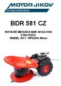 Technický rozkres BDR 581 VIVA-2011